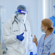 patient and docs giving thumbs up